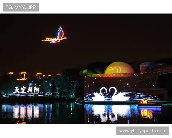 _夜色彩跑：在灯光中点亮运动热情_，色彩夜景